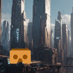 Значок VR Cyberpunk City